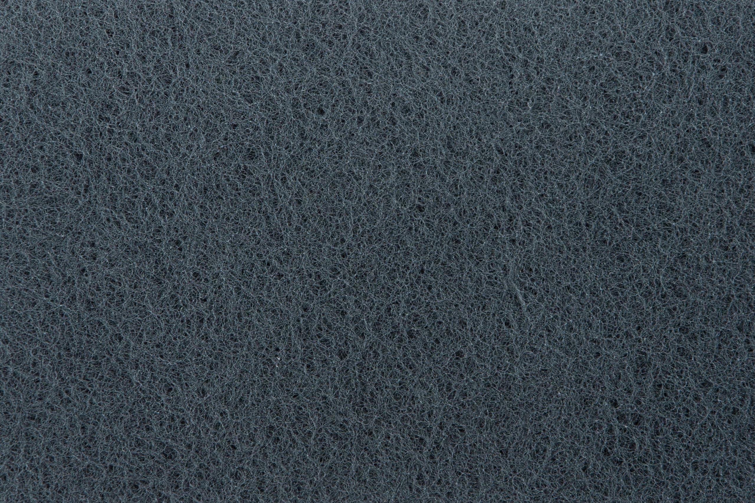 APP WSR 222 Rollo estropajo abrasivo, 100 mm x 10 m, gris | Abrasivo de vellón grano grueso 600-800 para lijar madera, metal y acero inoxidable