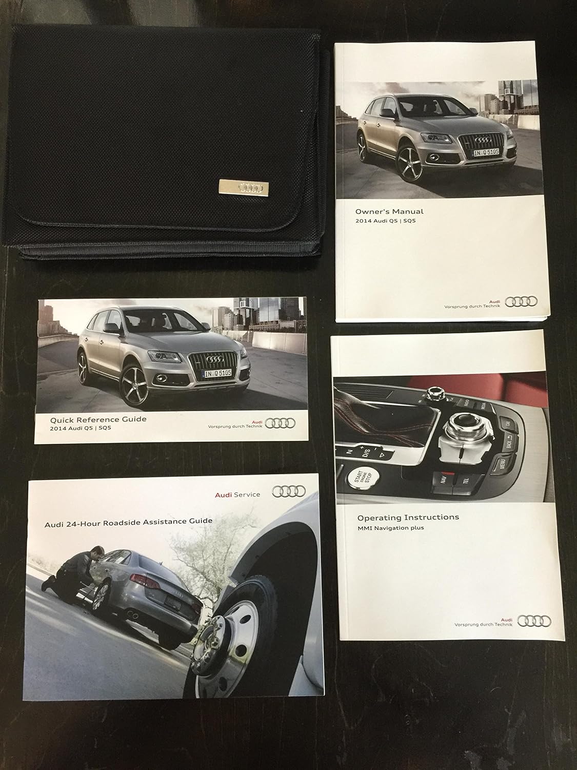2014 Audi Q5, SQ5 with infotainment/MMI booklet Owners Manual Audi Books