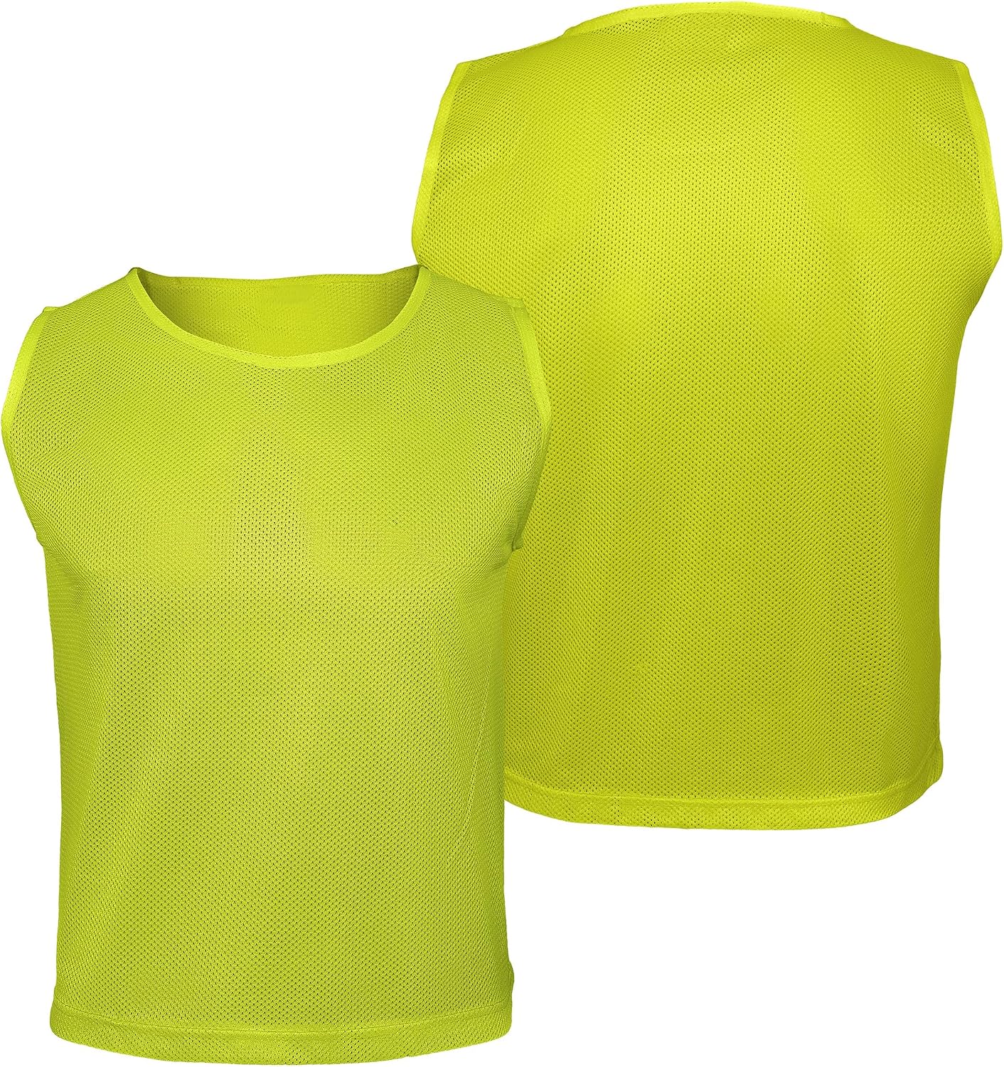 Youth Scrimmage Vests & Soccer Pennies – Breathable Mesh Soccer Pinnies, Pennies for Sports Youth