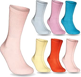 Calcetines Para Diabéticos De Lana Merino - 2 Pares, Sin Goma, Hasta La Rodilla