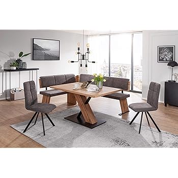 Amazon Com European Dining Furniture Set Breakfast Nook Bench Made From Core Beech 4 Piece Corner Dining Set Enjoy The Best Breakfast Nook Table Set Luxury Breakfast Nook Kora Breakfast Nook