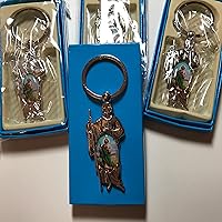 Vista 2 de FAVORES DE BAUTISMO ST JUDE LLAVERO FAVORES DE LA PRIMERA COMUNIÓN NIÑO/NIÑA RECUERDOS DE BAUTIZO PRIMRA COMUNIÓN SAN JUDAS TADEO