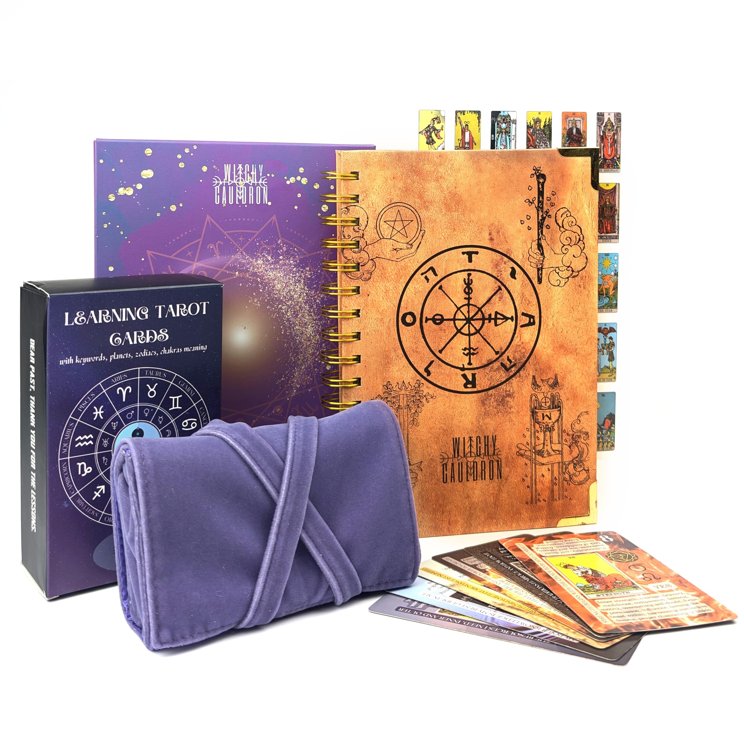 Amazon.com: Witchy Cauldron Learning Tarot Deck for Beginners with