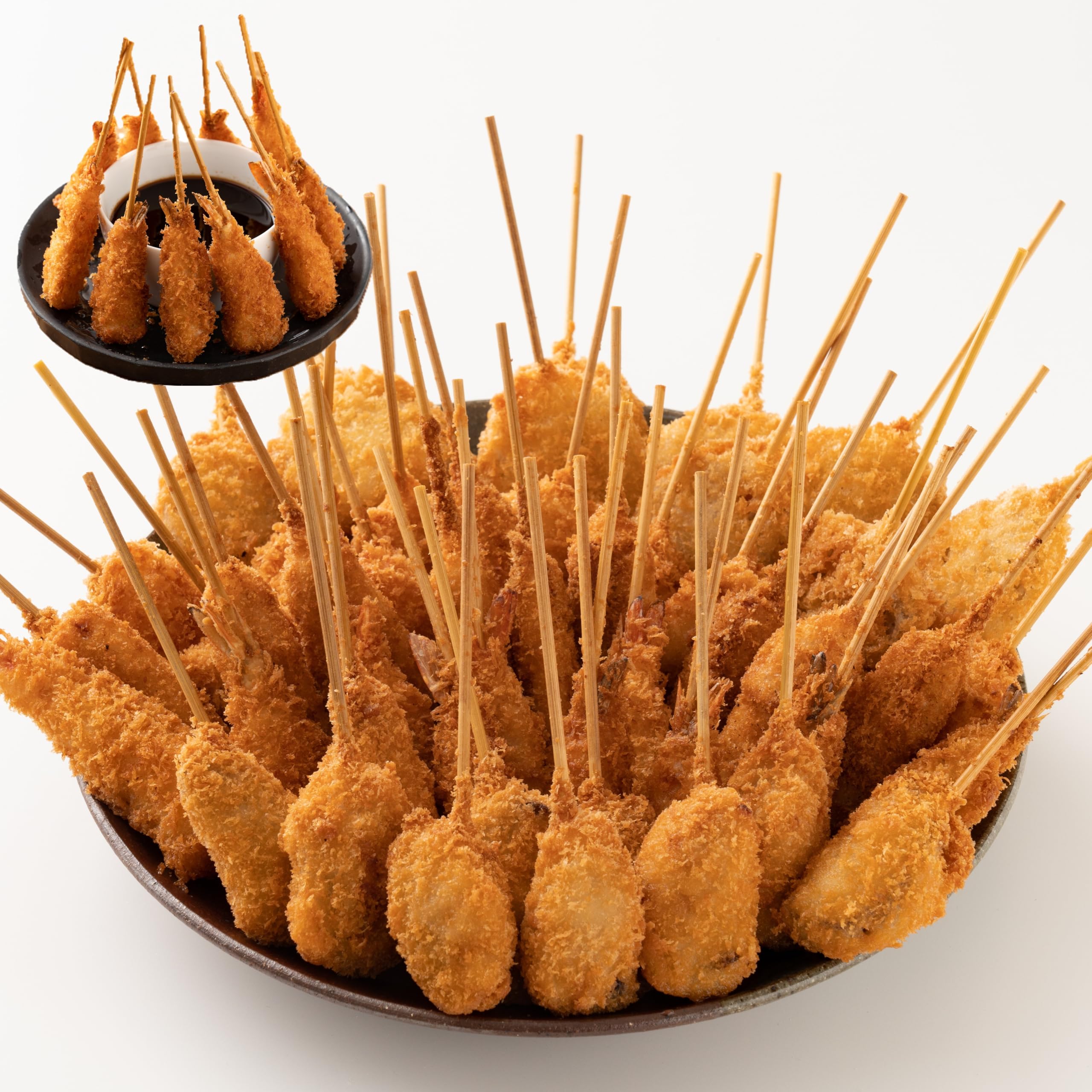 Amazon.co.jp: 味のちぬや アゲアゲ串カツパーティーセット 50本入り