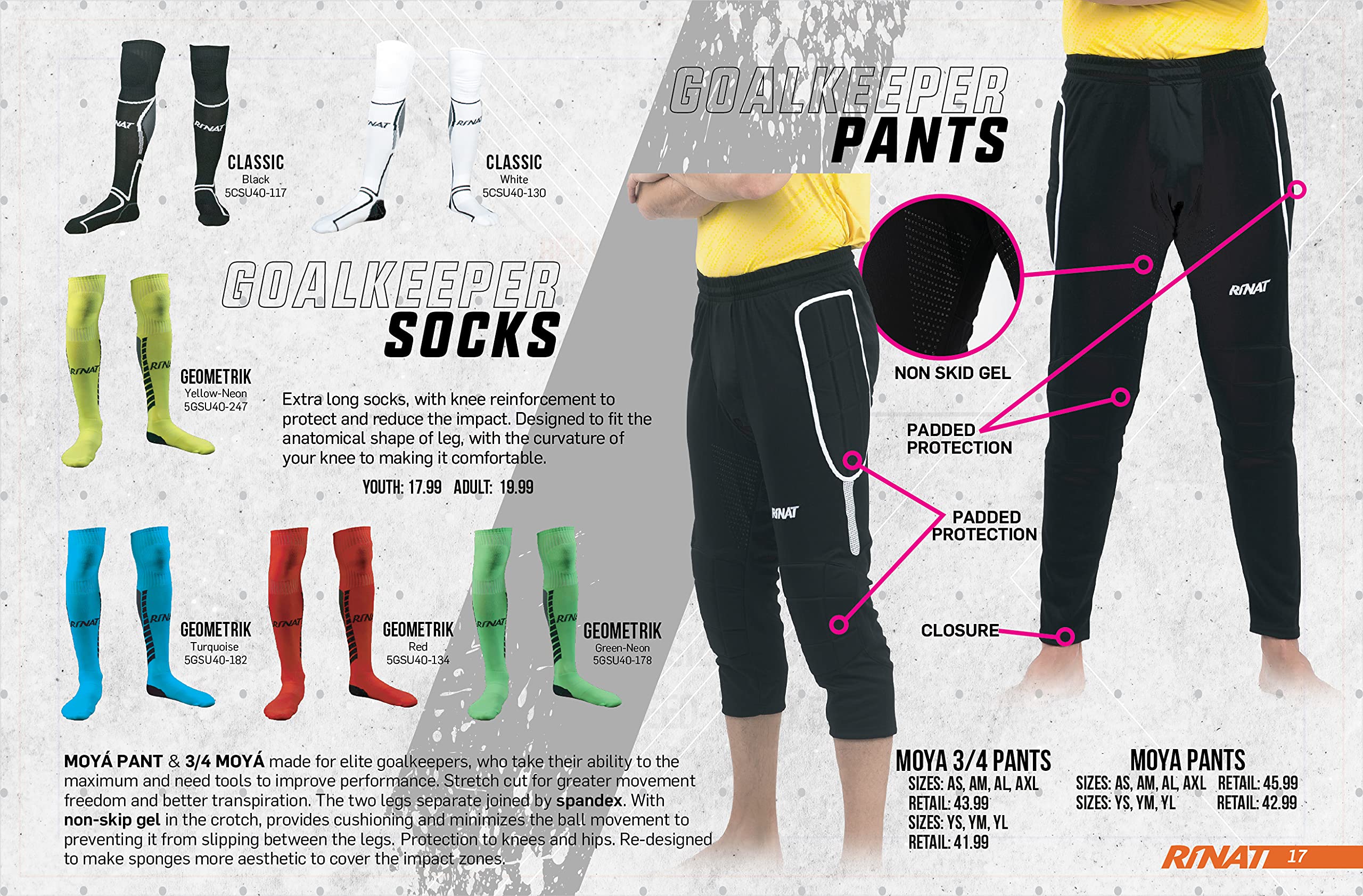 Rinat Pesquero Moya - Pantalón De Portero Unisex niños