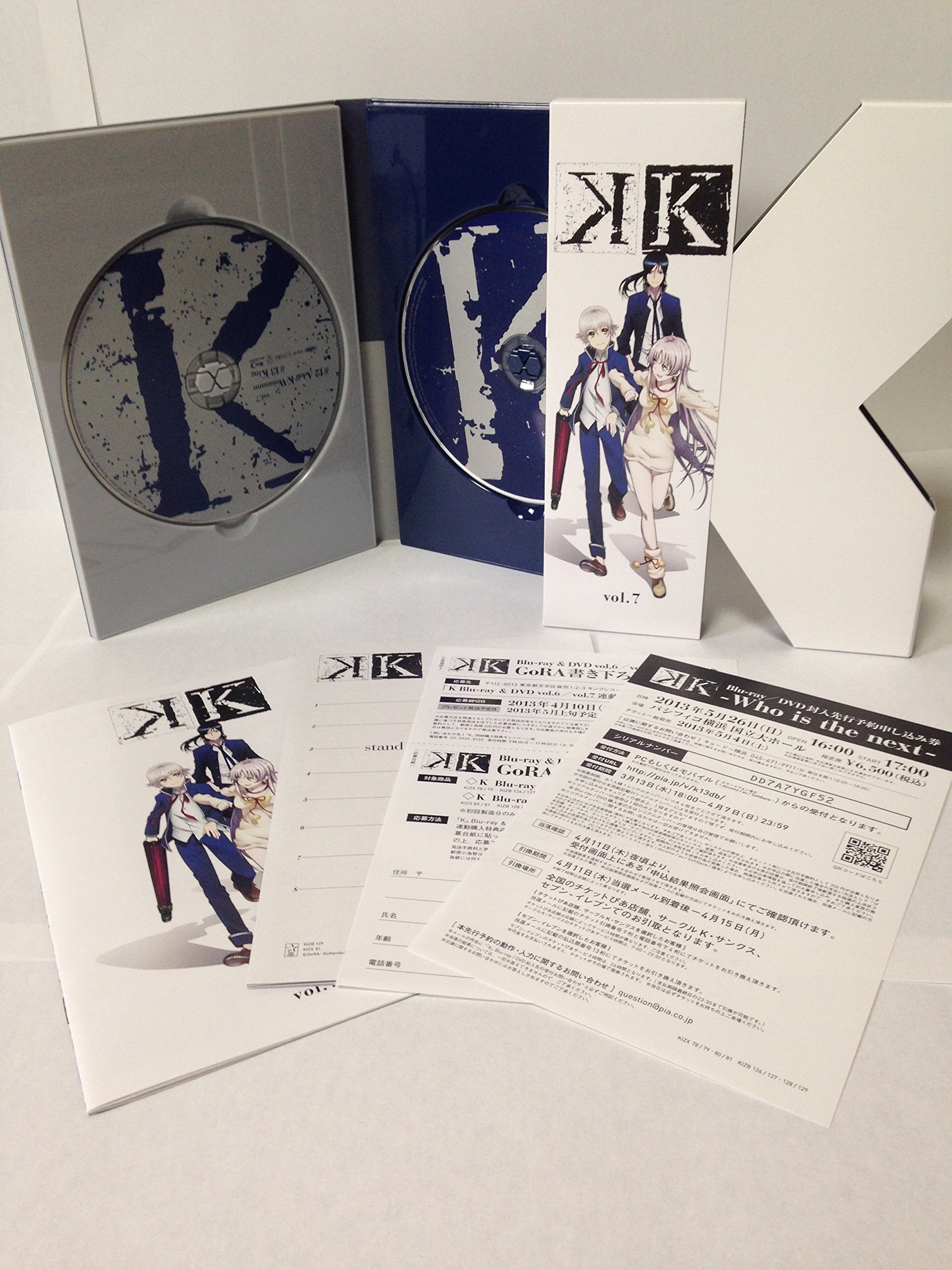 アニメK　Blu-ray　 vol.1〜7 71+JzmKQmKL._UF350,350_QL50_.jpg