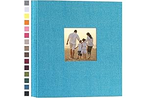 Potricher Boys Blue 4x6 600-Pocket Photo Album