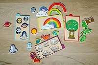 Vista 7 de Chuckle & Roar Rompecabezas educativo de madera, paquete de 4