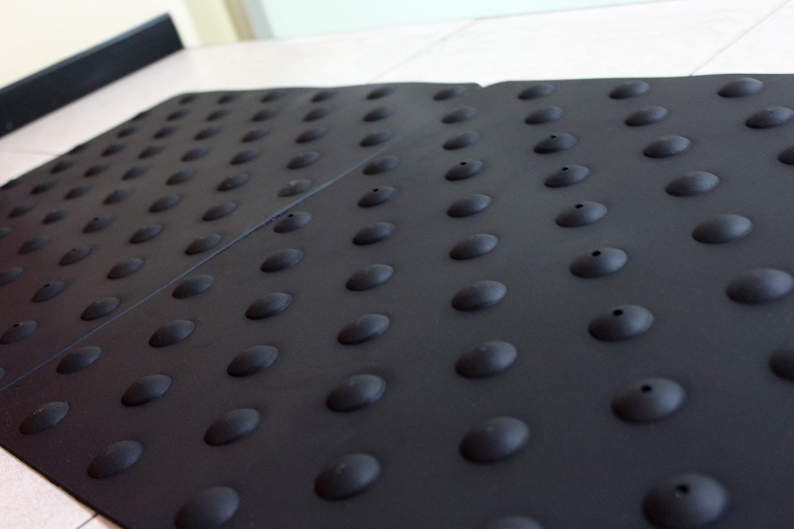 Emac - NOVOGRIP ACCES Baldosas adhesivas para señalizaciones de escaleras - NGRIPVNE