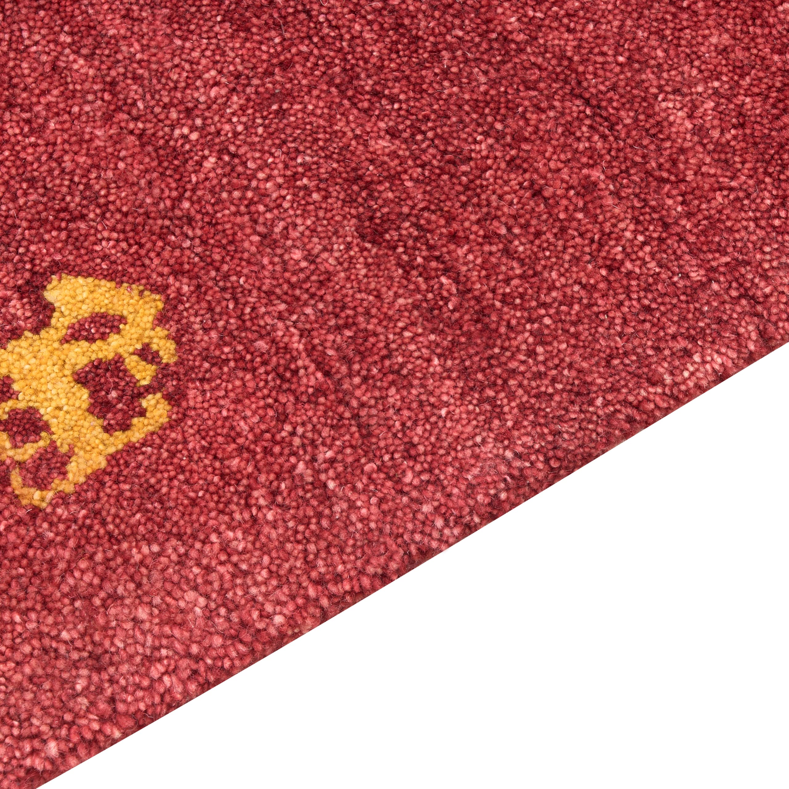 Tapis Gabbeh Beige Laine 200x300 Cm - Motif Animaux Fait Main, Style Bohème
