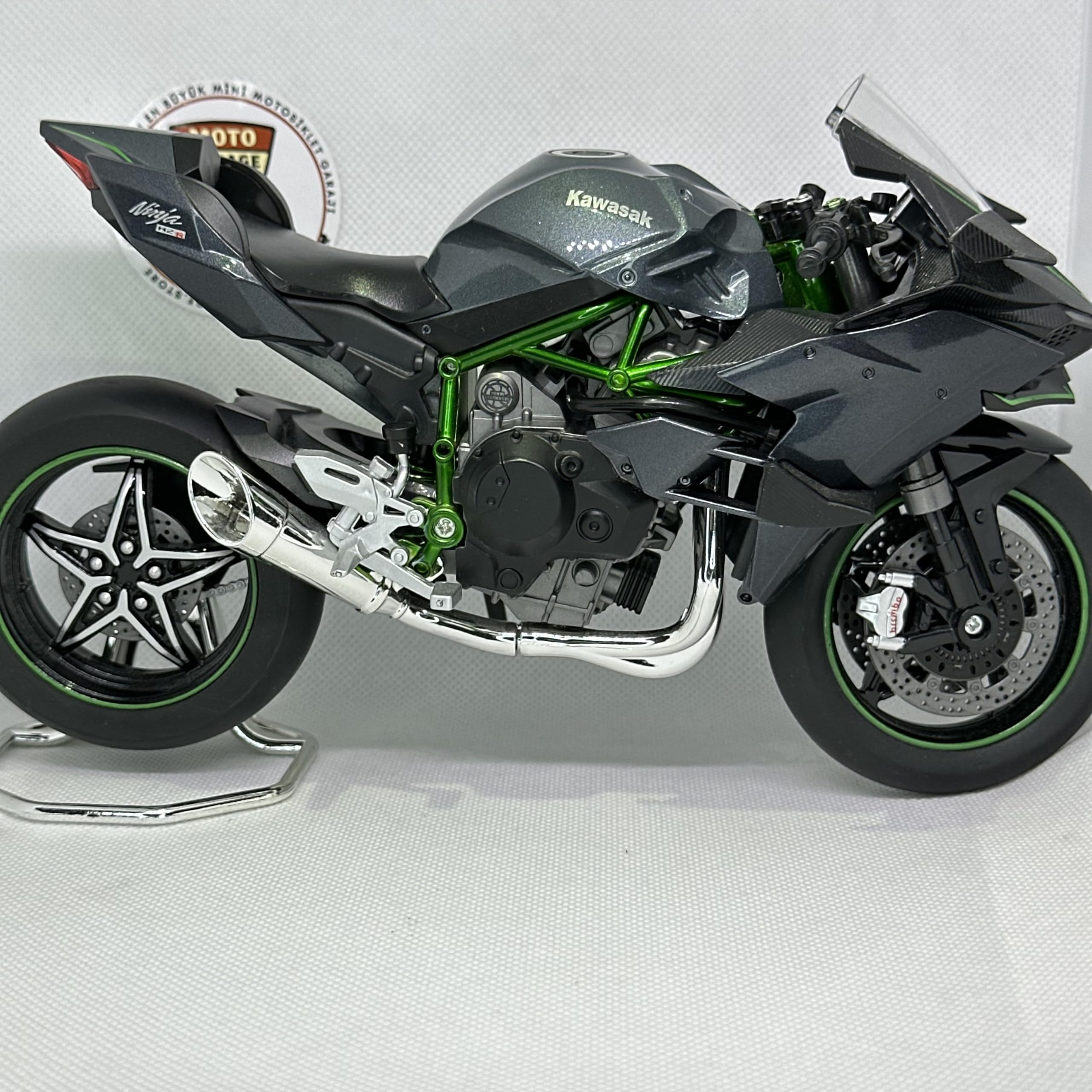 MotoGarage Kawasaki Ninja H2R 1:9(25 cm) Diecast Motosiklet Model