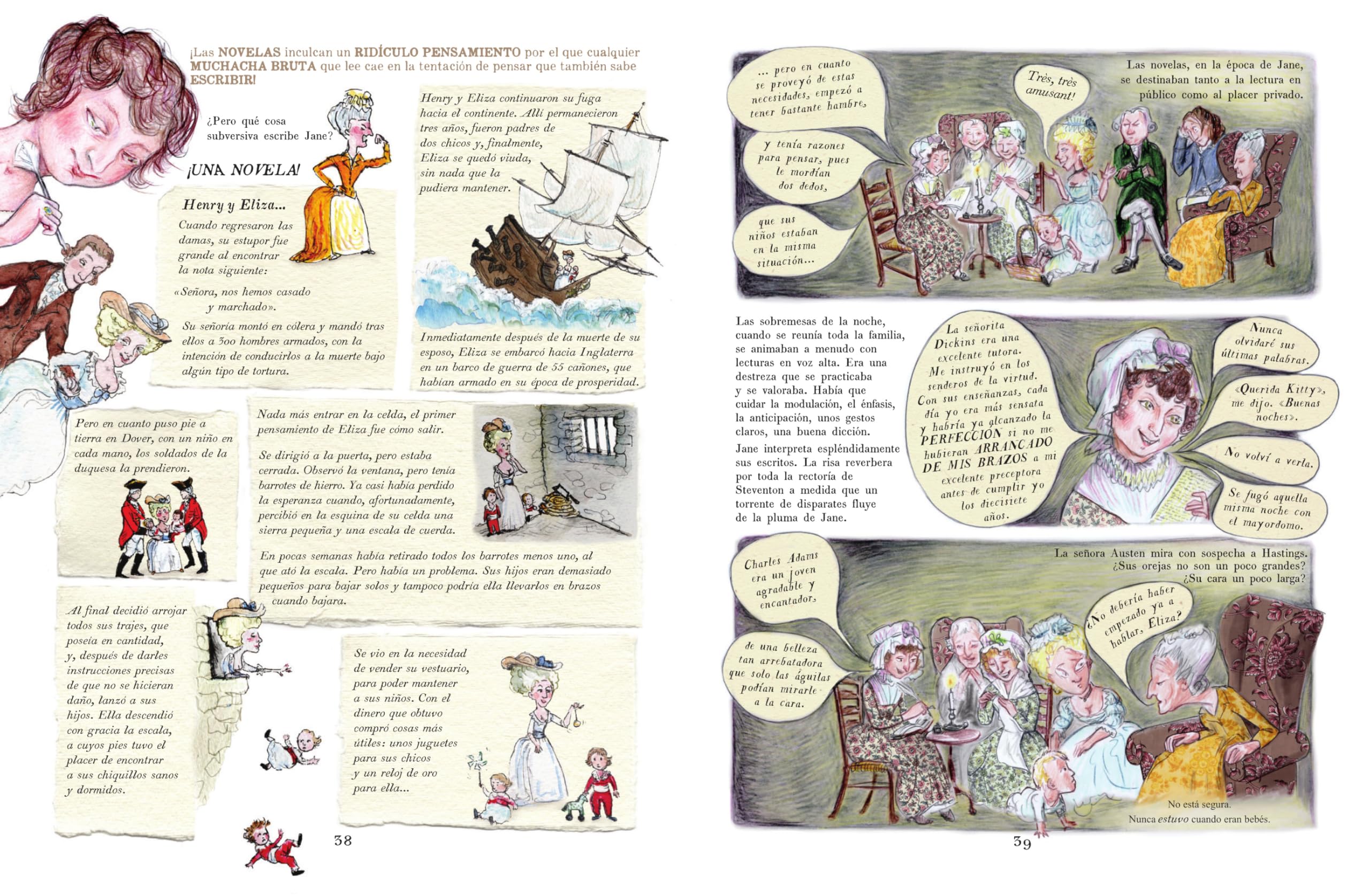 Patchwork. Biografía gráfica de Jane Austen: 21 (La palabra ilustrada)