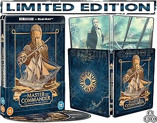 Master and Commander - The Far Side of the World [Limited Edition, Steelbook] [4K UHD + Blu-ray] [Region Free]