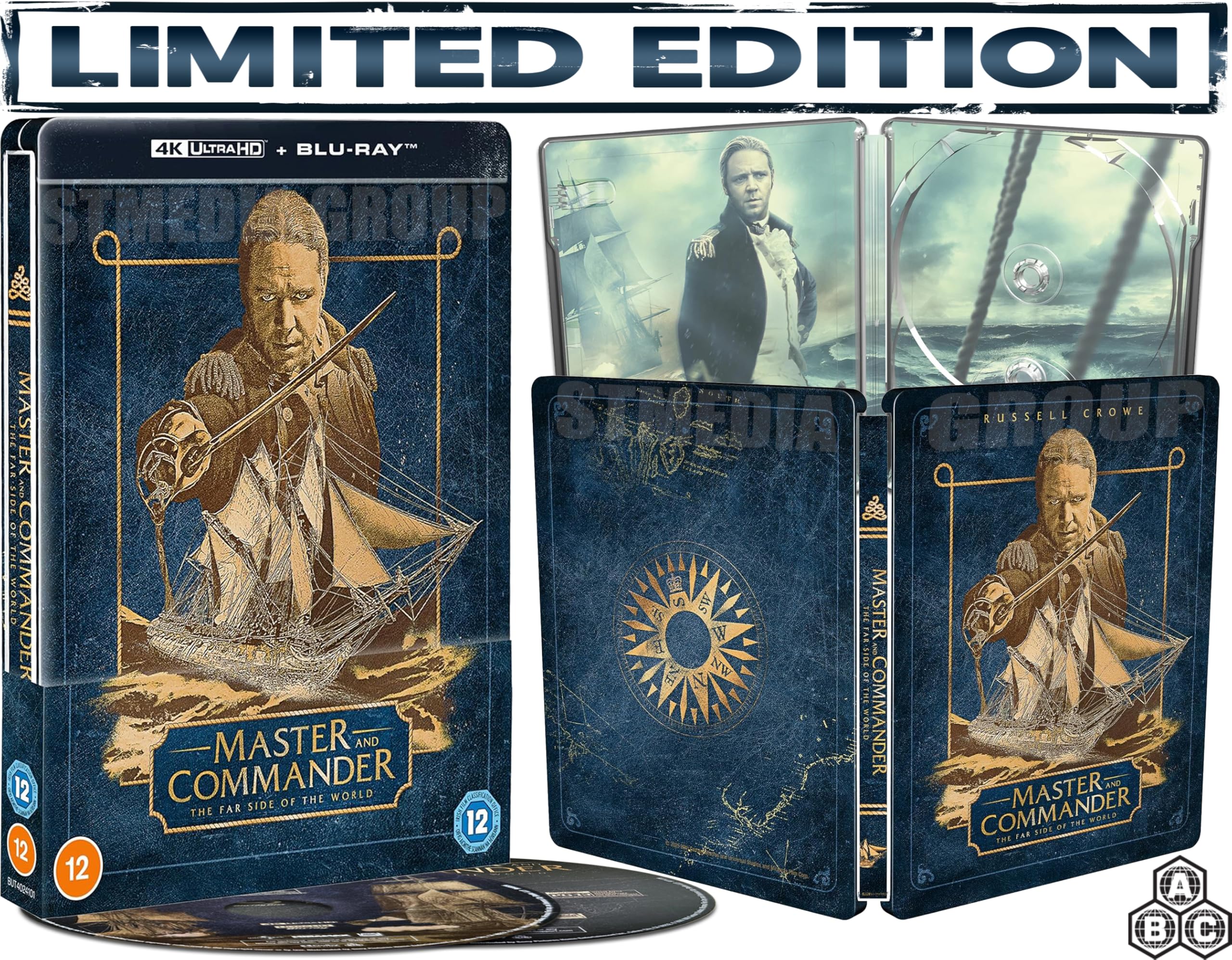 Master and Commander - The Far Side of the World [Limited Edition, Steelbook] [4K UHD + Blu-ray] [Region Free]