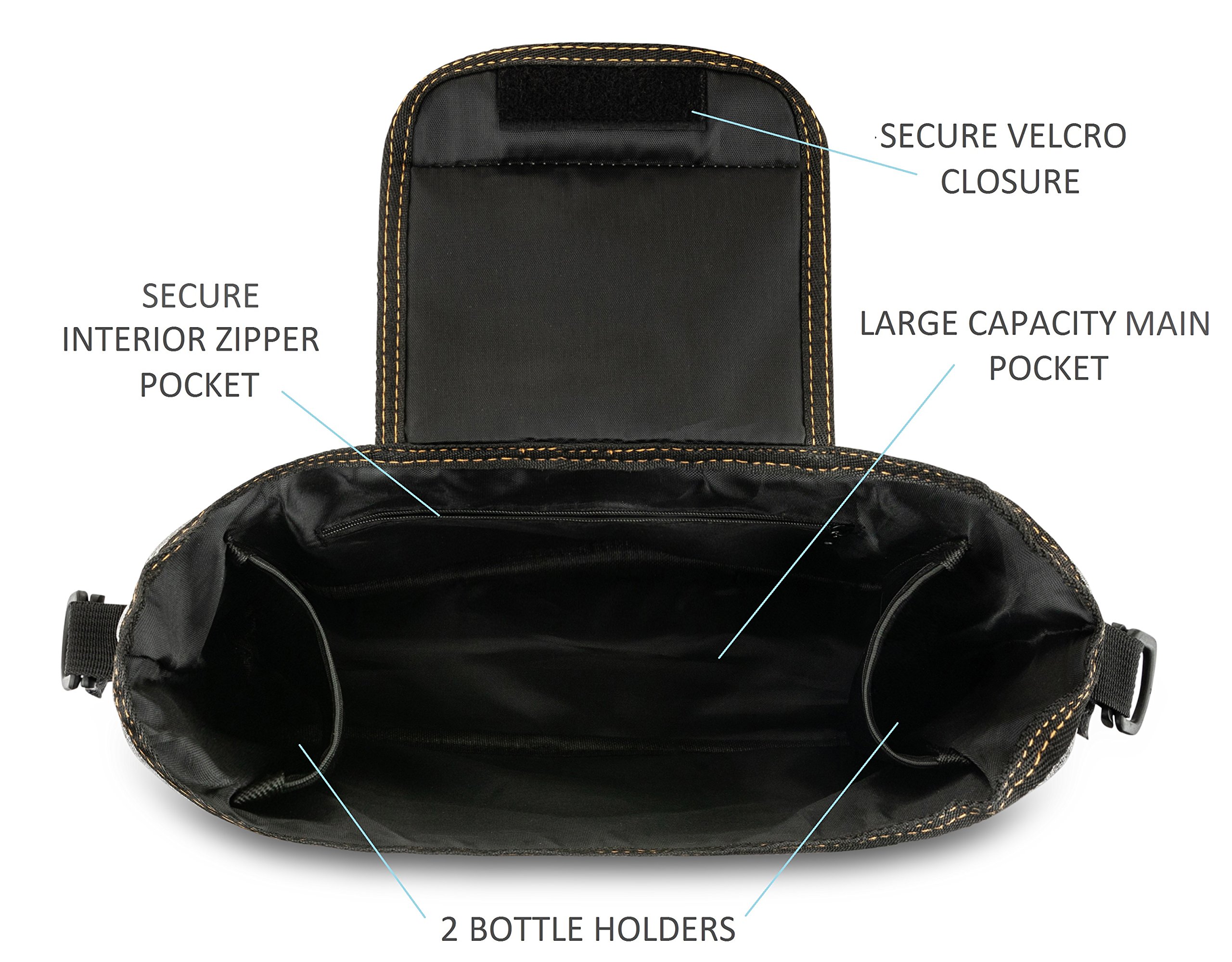 Olivia & Aiden Walker Bag Wheelchair Pouch for Standard Walkers