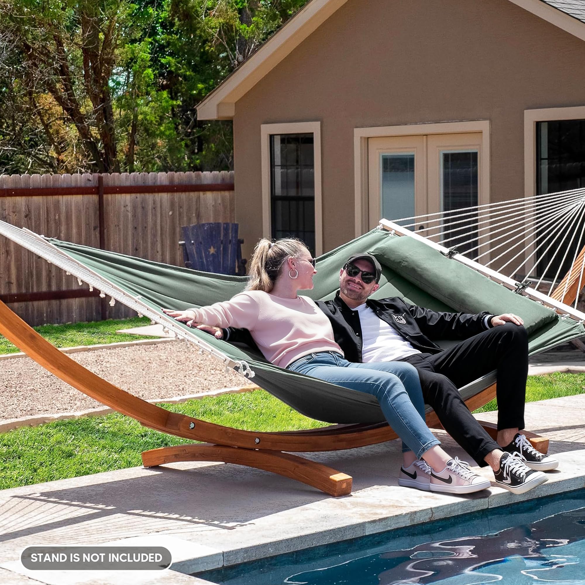 Amazon.com : SUNCREAT Double Hammock for 2 Person, Extra Large