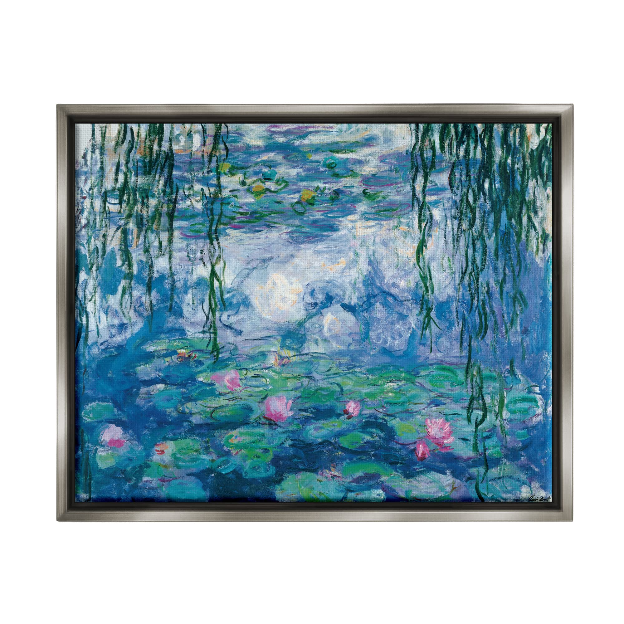 Amazon.co.jp: Stupell Industries クラシック 睡蓮 絵画 モネ