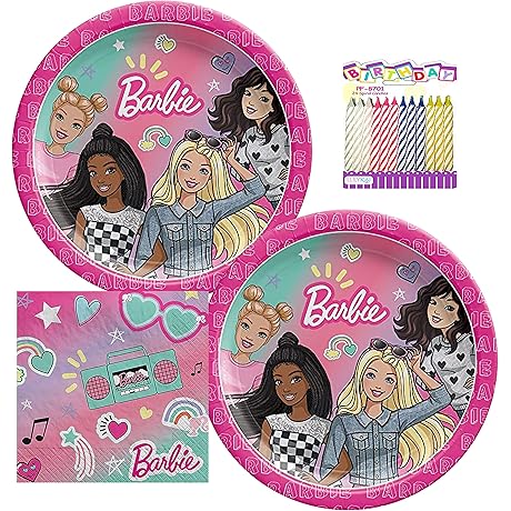 Barbie Party Decoration Bundle for 16