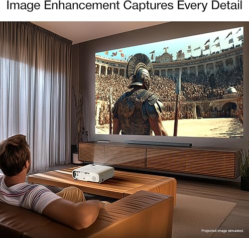Miniatura 4 de Epson Home Cinema 980 Proyector 3LCD de 3 chips 1080p, 4,000 lúmenes de color y brillo blanco, transmisiónjuegoscine en casa, altavoz integrado,