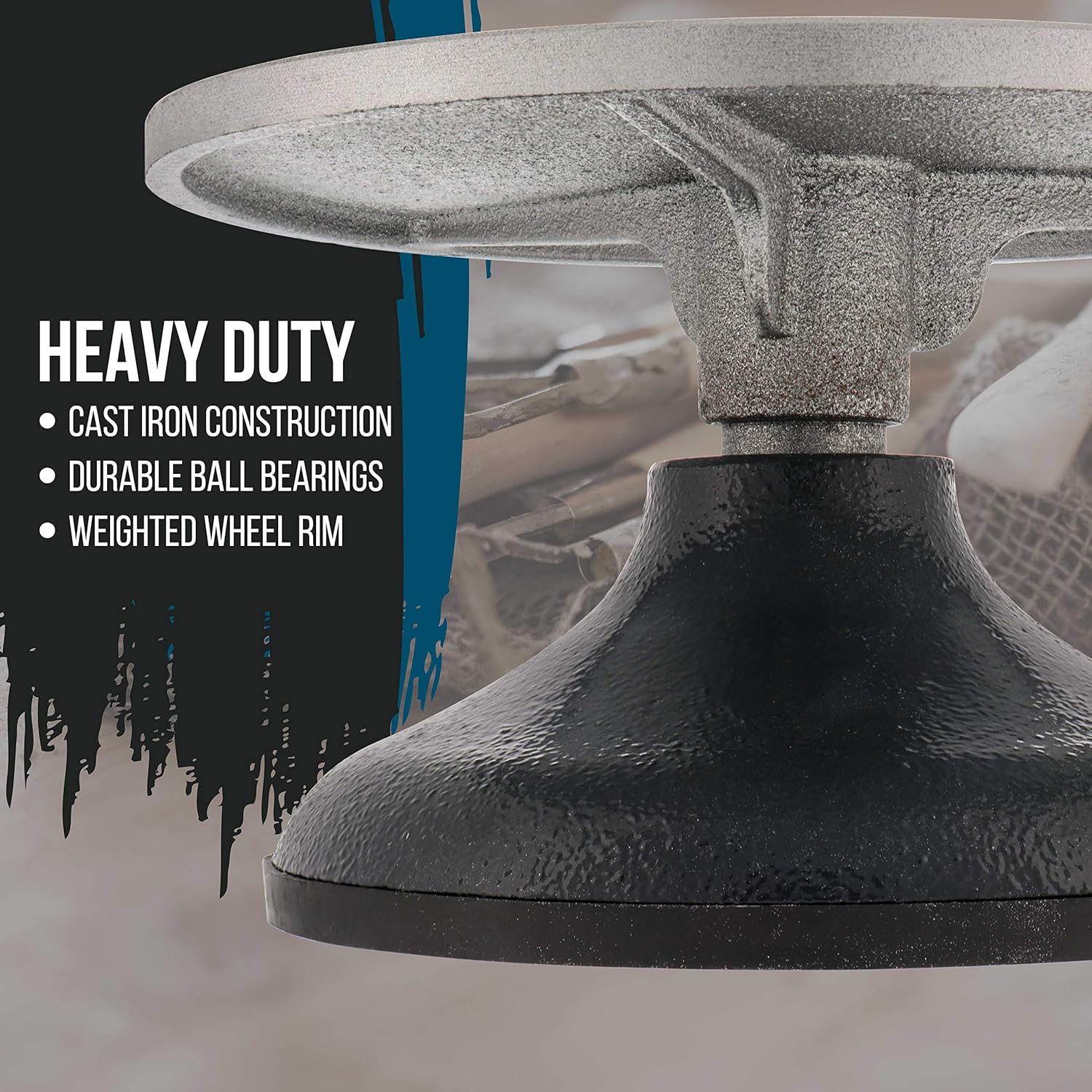 US Art Supply® 7” Diameter Sculpting Wheel- Heavy Duty All Metal Construction & Turntable with Ball Bearings : Arts, Crafts & Sewing