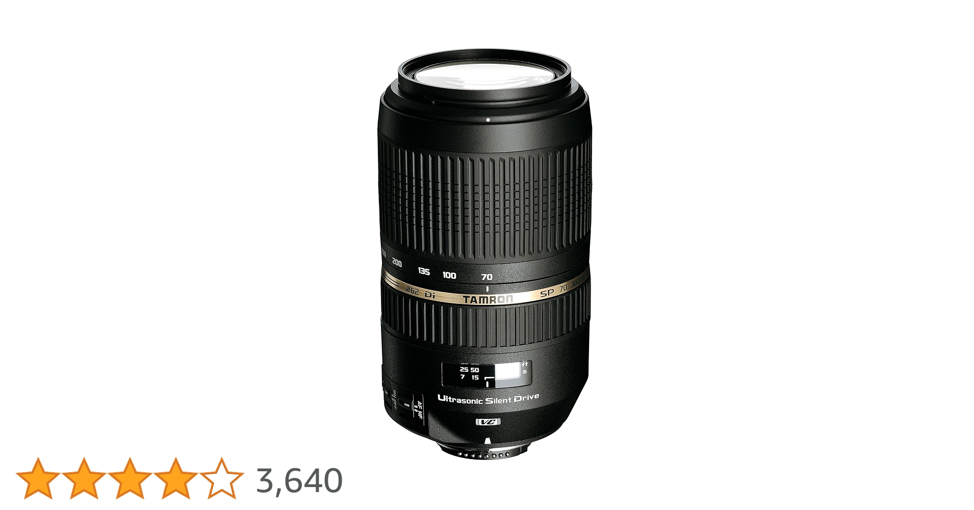 Amazon.co.jp: TAMRON 望遠ズームレンズ SP 70-300mm F4-5.6 Di