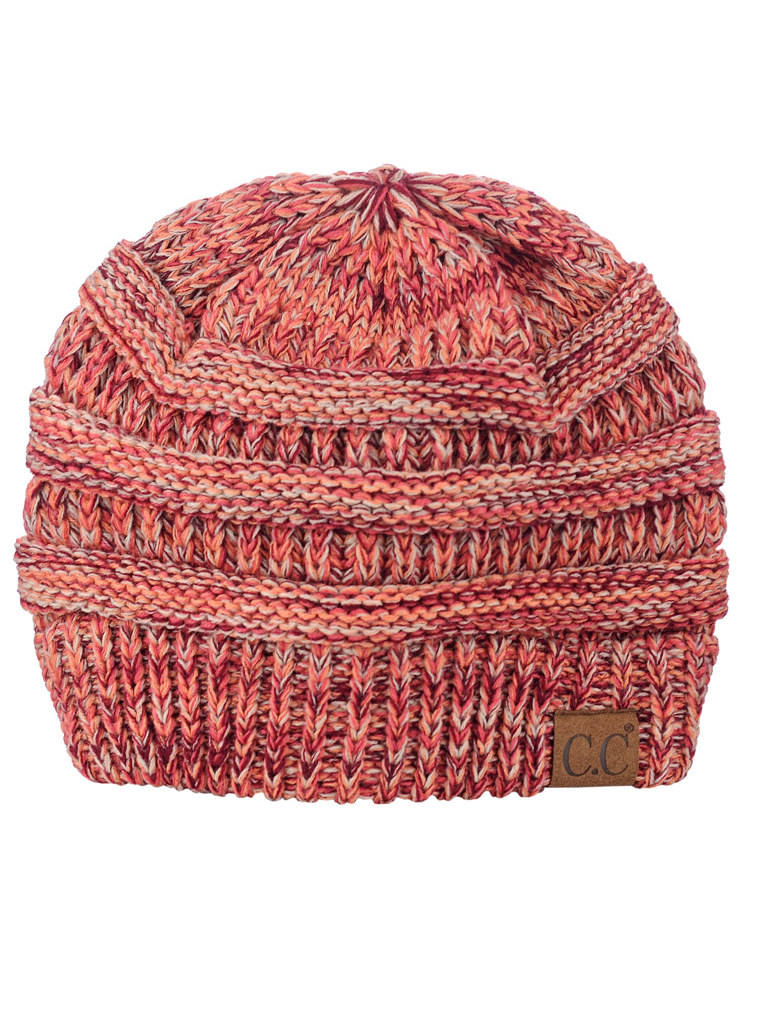 C.C Trendy Warm Chunky Soft Stretch Cable Knit Beanie Skully, Winter Mint, One Size — view 11