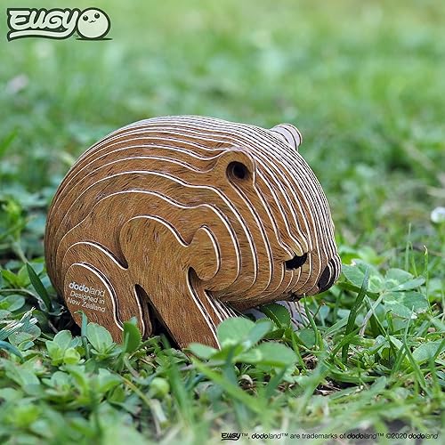 Miniatura 7 de EUGY Wombat - Rompecabezas 3D de 36 piezas, ecológico, juguetes educativos para niños, niñas y niños a partir de 6 años