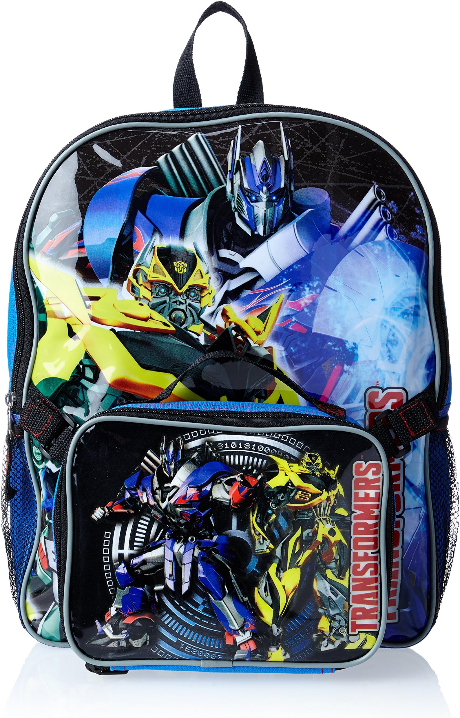FAB Starpoint Big Boys' Transformers Backpack with Lunch Kit