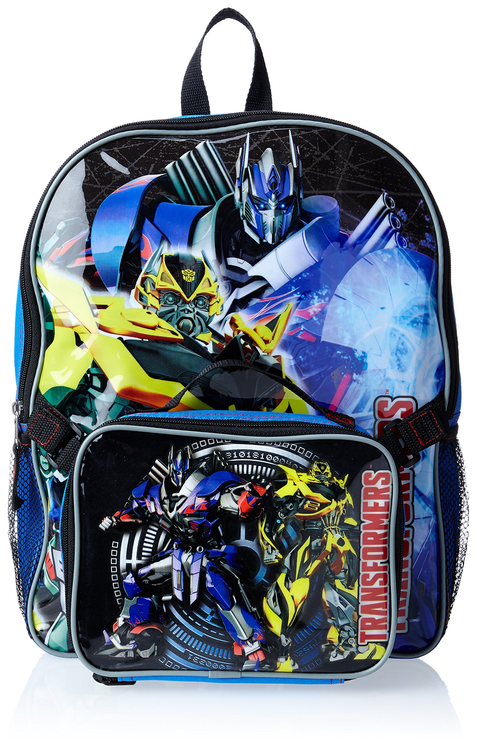 FAB Starpoint Big Boys' Transformers Backpack with Lunch Kit