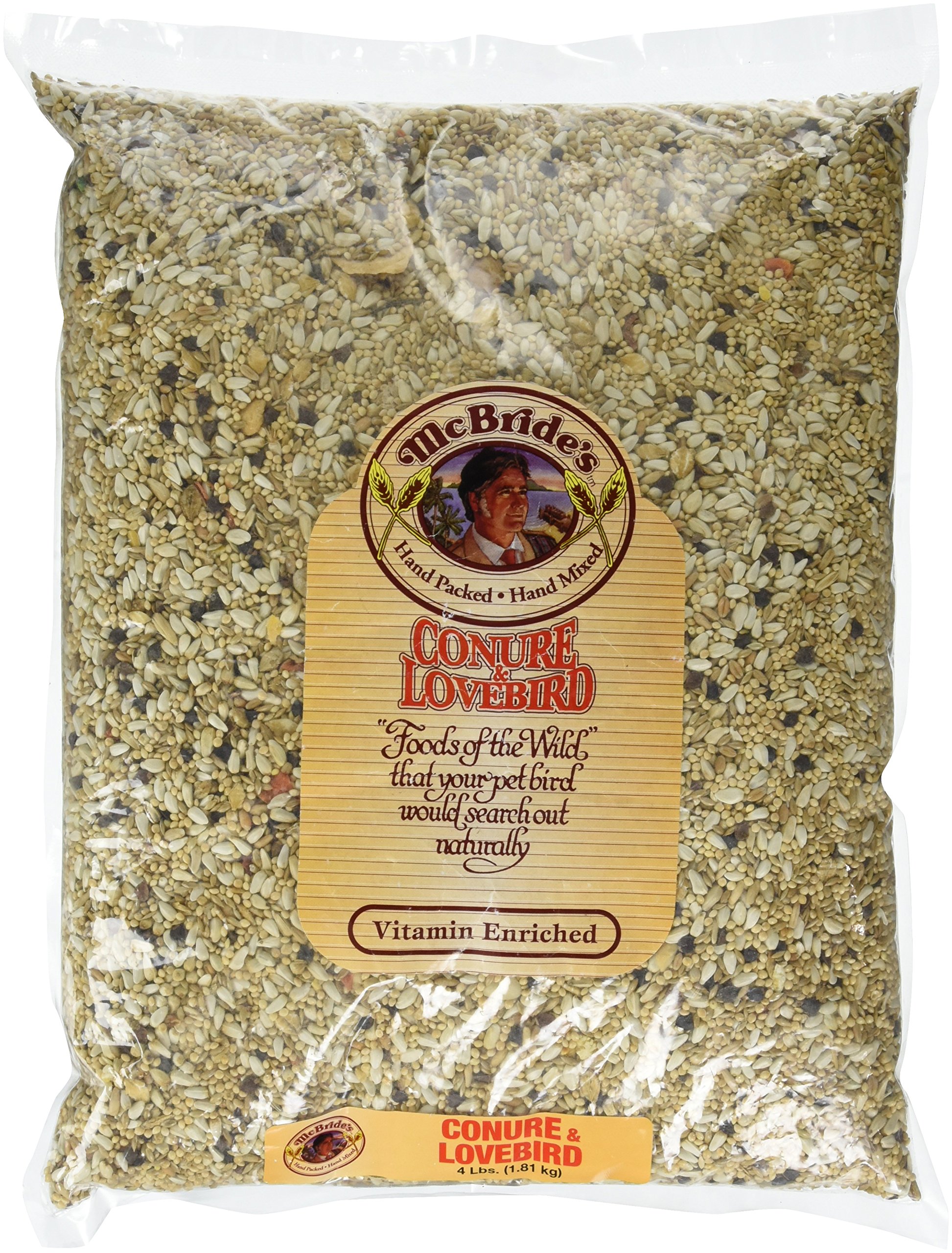 Mcbride Conure And Lovebird Food 4 Lb.