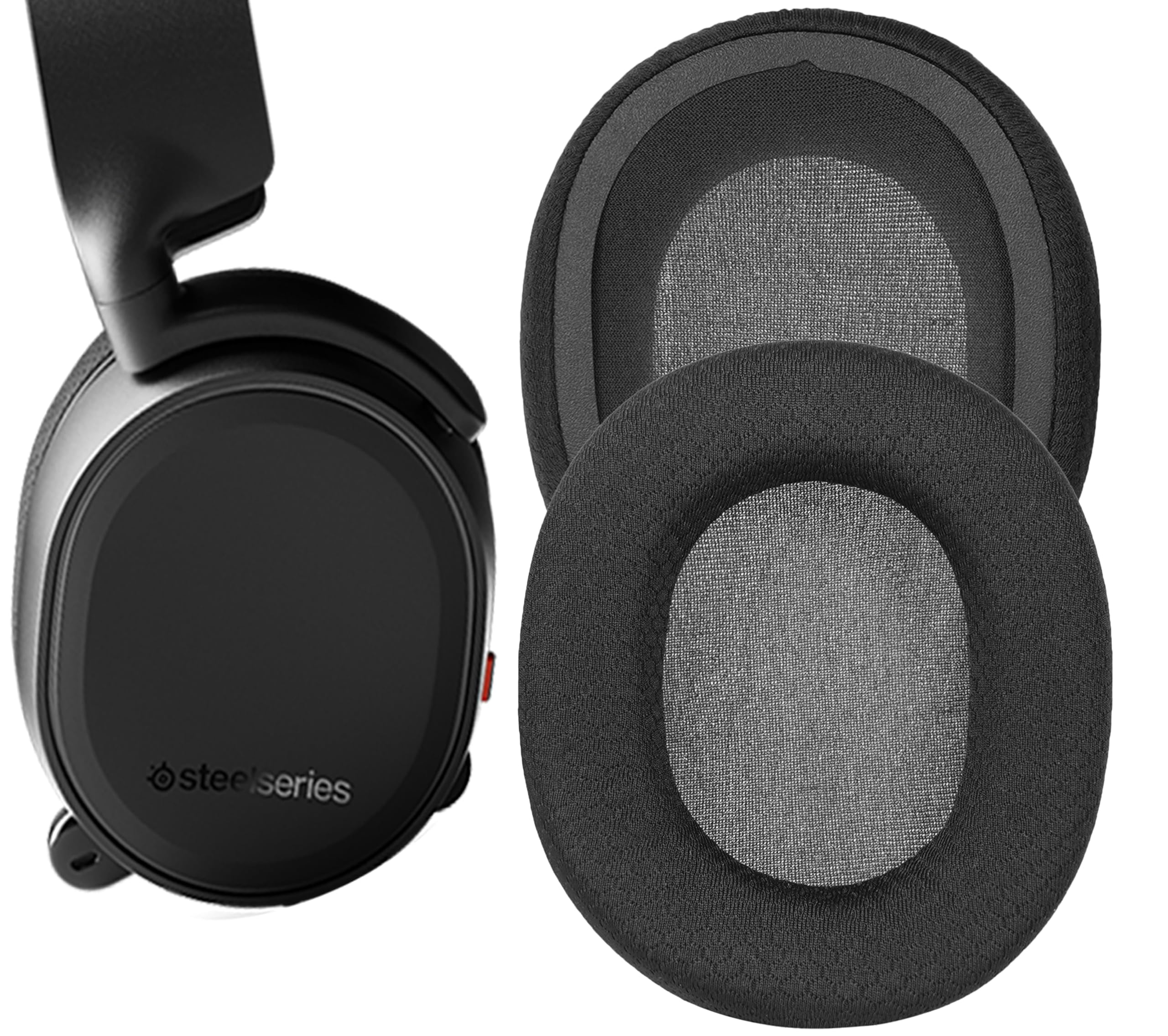 Arctis 9/7/5/3/1 Replacement Ear Pads Cushion for SteelSeries Arctis 7/5/3/arctis-7/7+/7P/7P+/7X/7X+/9/9X/Pro/Prime headsets