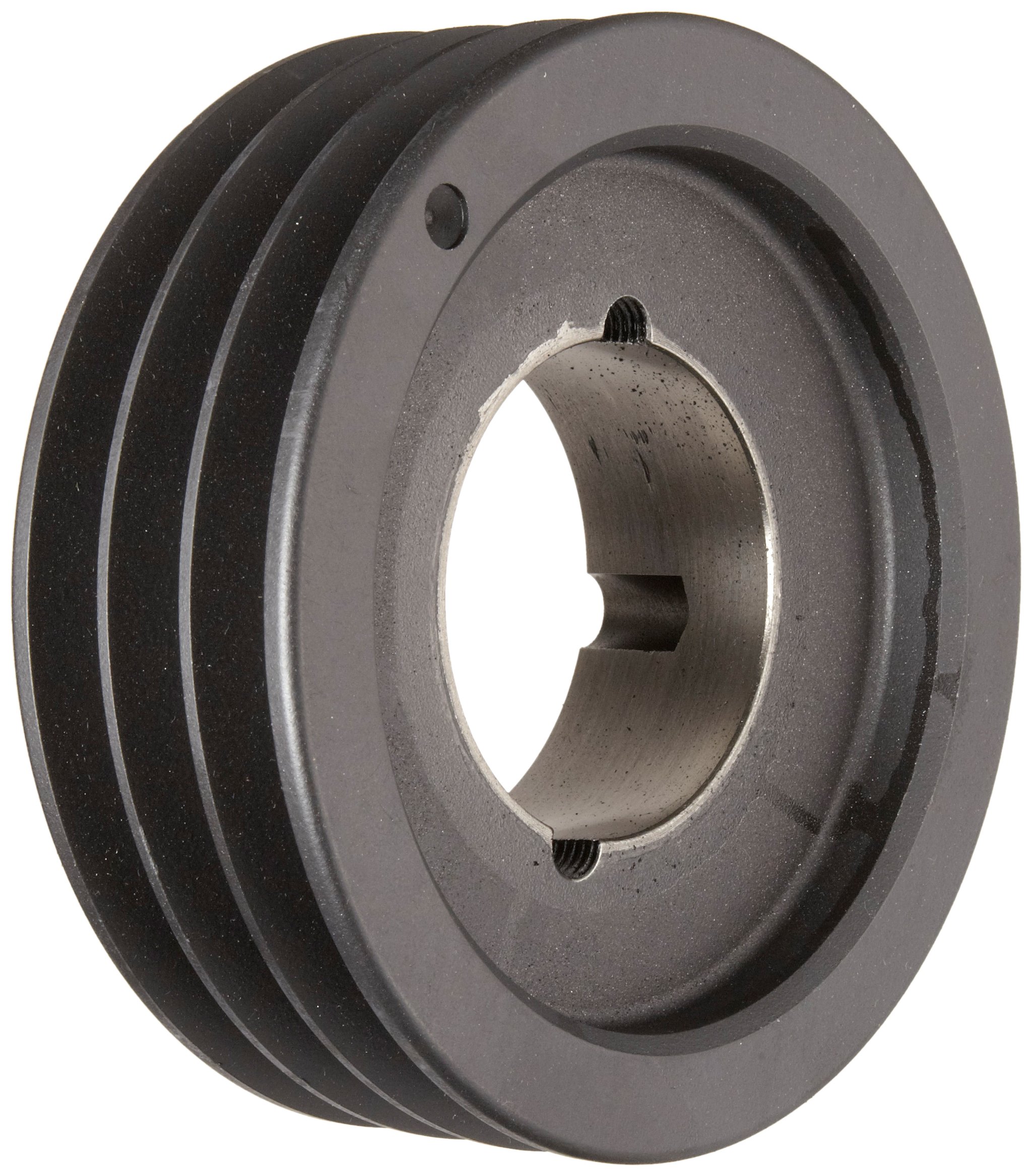 Martin 3 5V 5000 TB Hi-Cap TB Sheave, 5V Belt Section, 3 Grooves, 4040 Bushing required, Class 30 Gray Cast Iron, 50