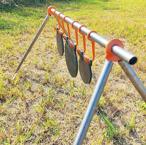 Miniatura 2 de Steel Target Hanger, AR500 Steel Target Kit Hanging Hook for 1 Inch EMT Conduit