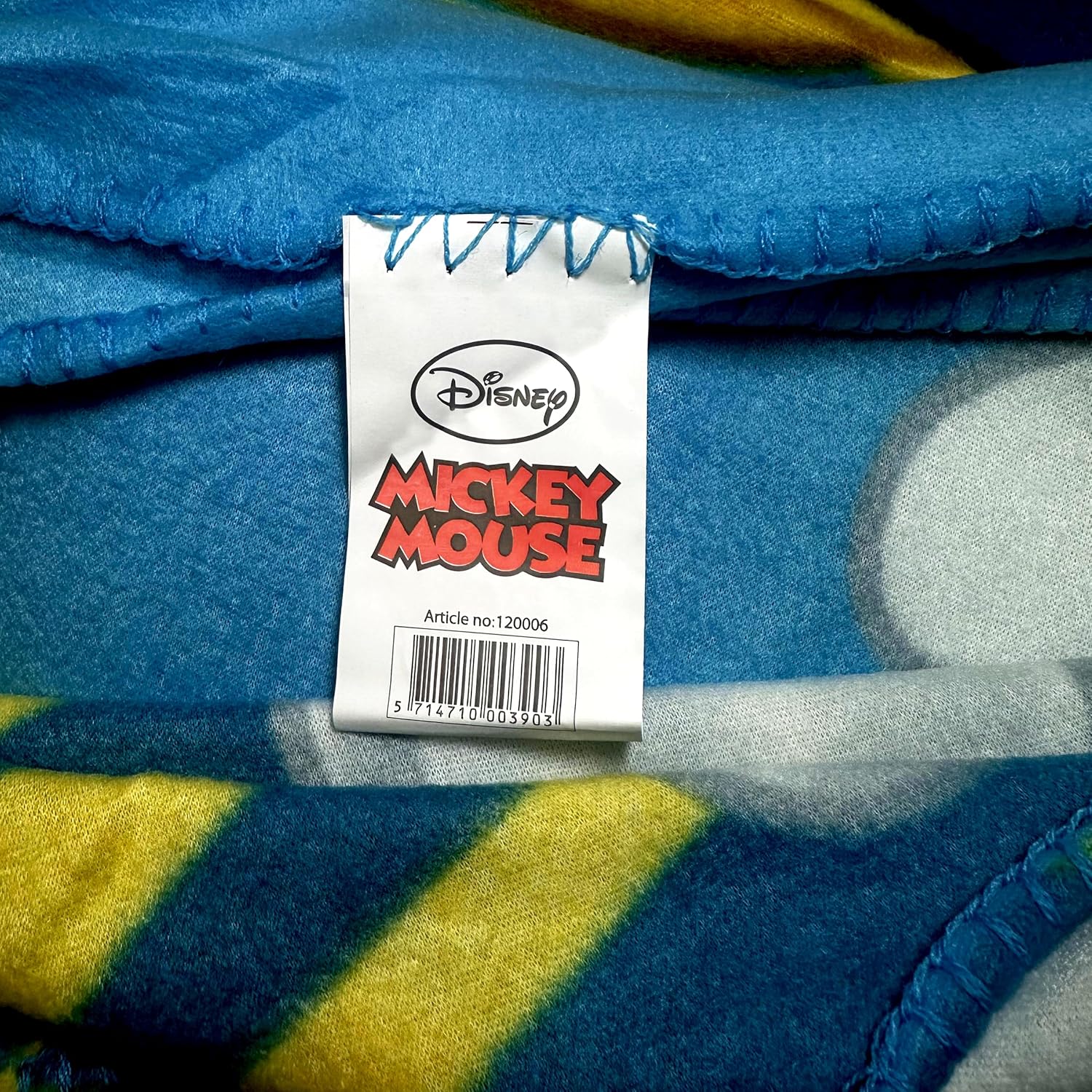 Disney Mickey Mouse Little Explore Happy Face Cozy Throw Blankets 40" x 60" - Image 6