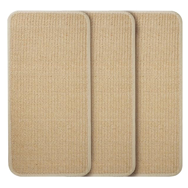 Rascador para Gatos, 3 Rascador para Gatos Sofa de 50x25CM. Alfombra para Gatos de sisal
