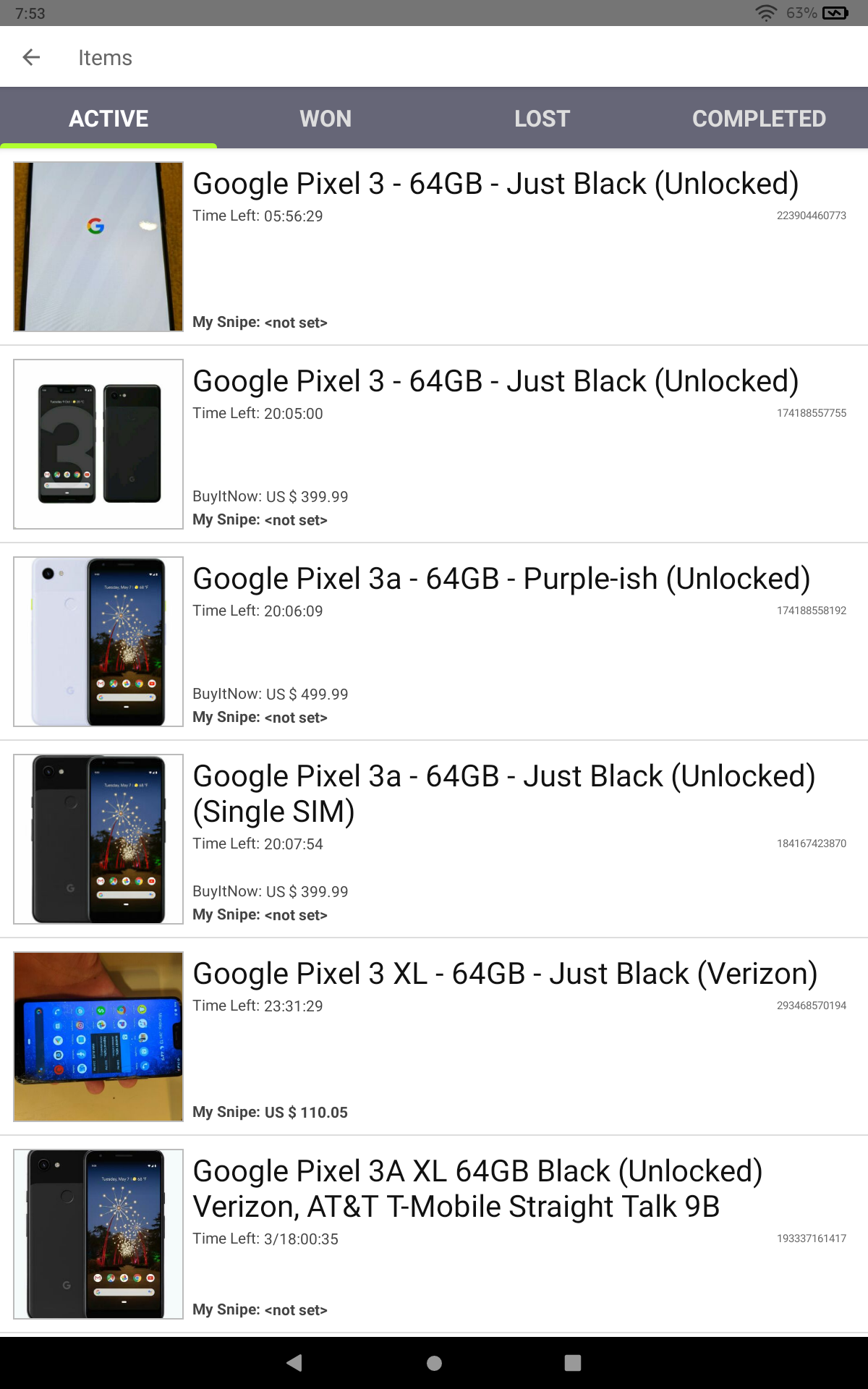 Myibidder Auction Bid Sniper for eBay Snipe to win App on the