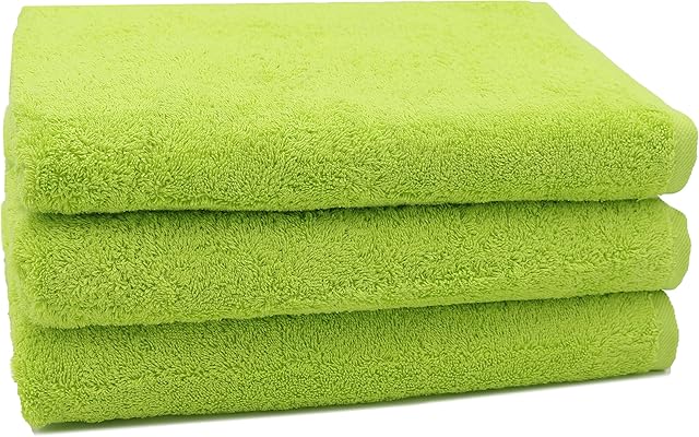 Zollner® 3-er set dywaniki łazienkowe frotte, dostępne także w innych kolorach, jakość klasy premium, seria"Star" Elba