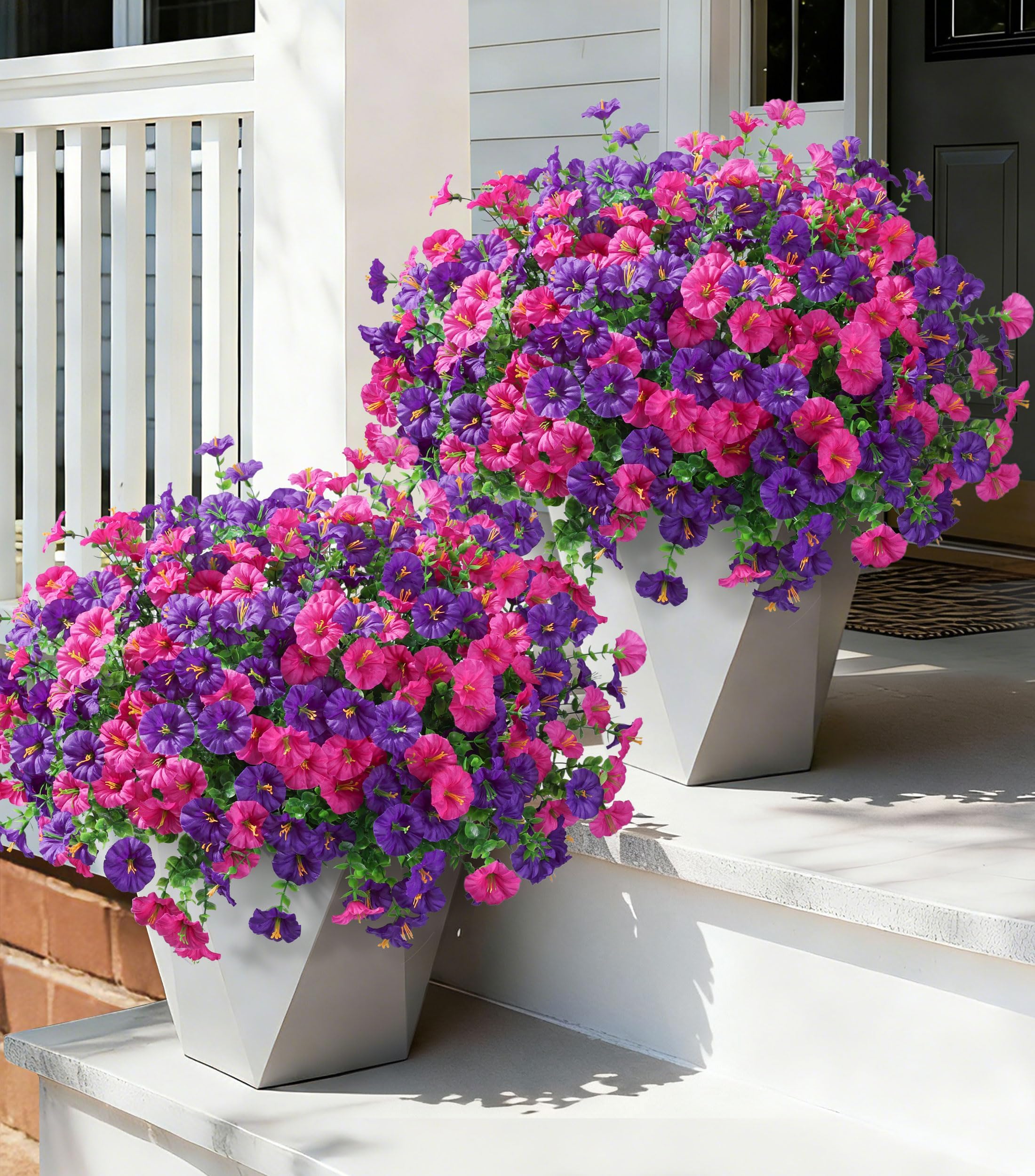 Ivydale 24 Bundles Artificial Flowers for Outdoors