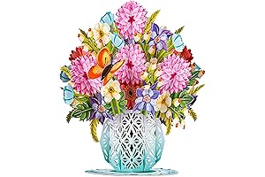 Paper Love Mothers Day Flowers 3D Spring Bouquet