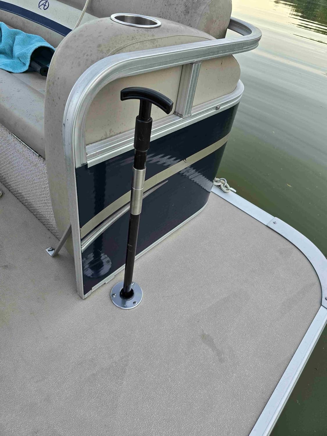 Mount - Pontoon - Island Anchor Shallow Water Anchor Pole Holder