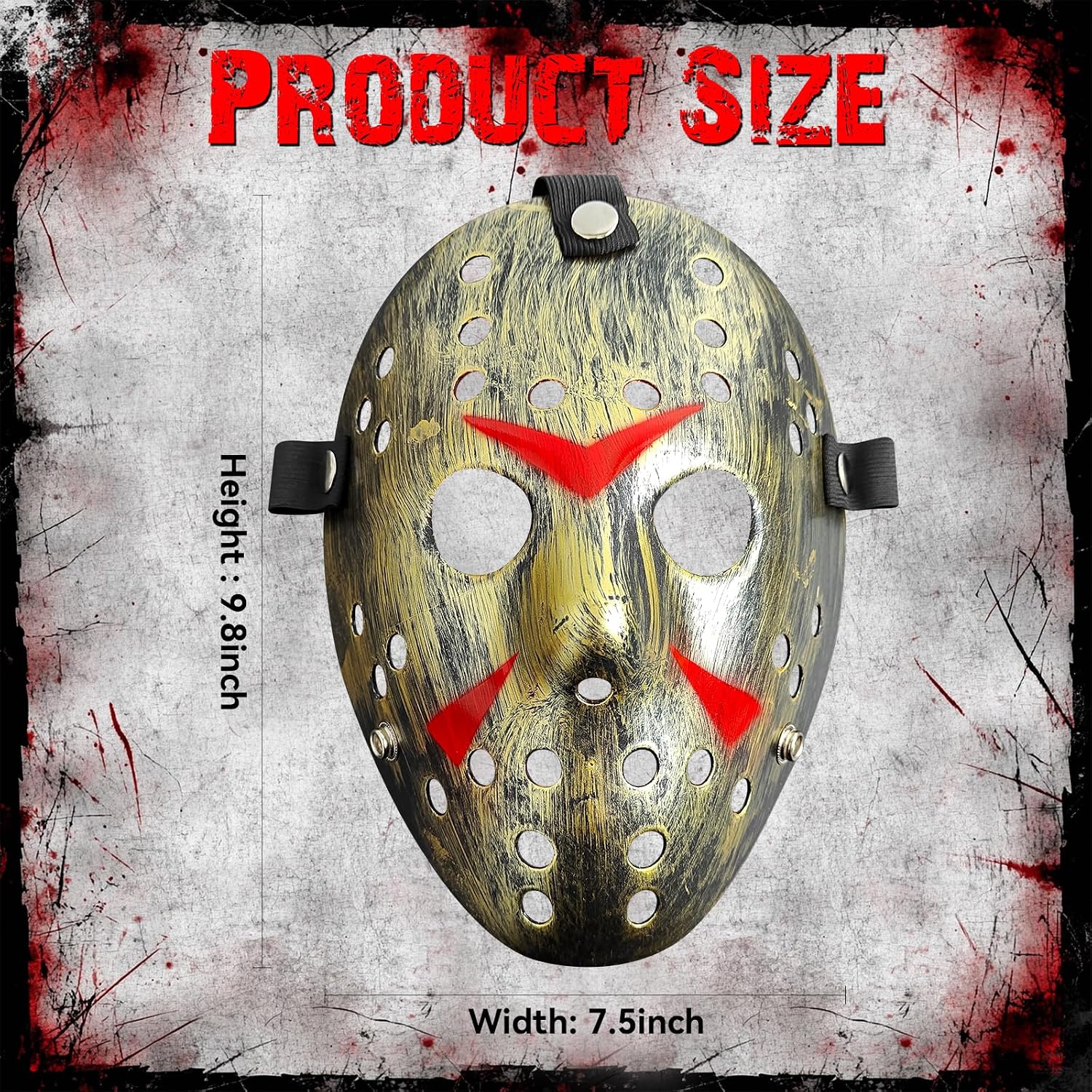 Mask Cosplay Halloween Costume Mask Prop Horror Hockey Masquerade Props Mask