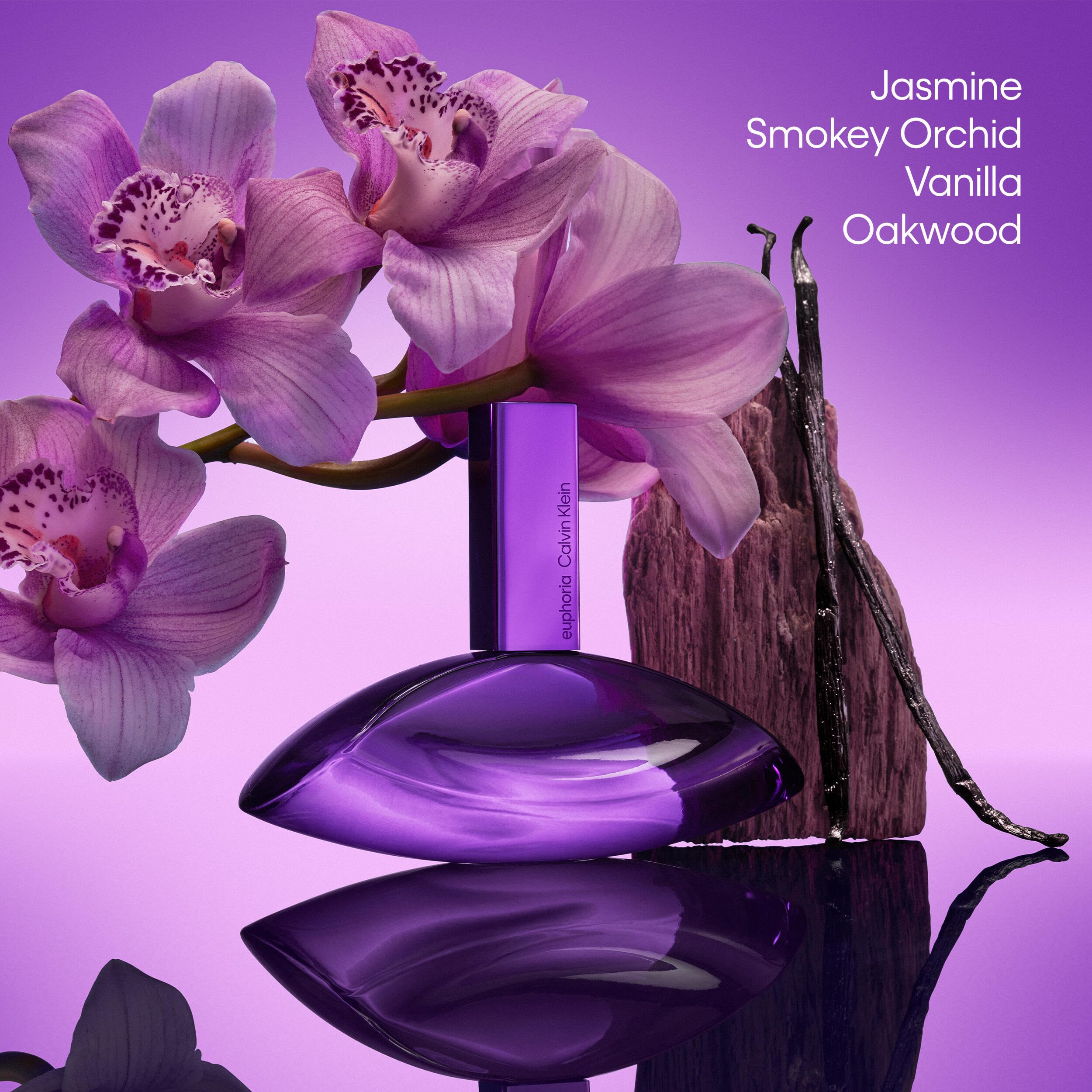 Calvin Klein Euphoria Bold Elixir Parfum Intense – Amberduft für Damen – Mit Jasmin, Rauchiger Orchidee, Vanille und Eichenholz – Lang anhaltender Duft