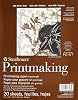 Strathmore (433-5 400 Series Printmaking Pad, Heavyweight, 5x7, White, 20 Sheets