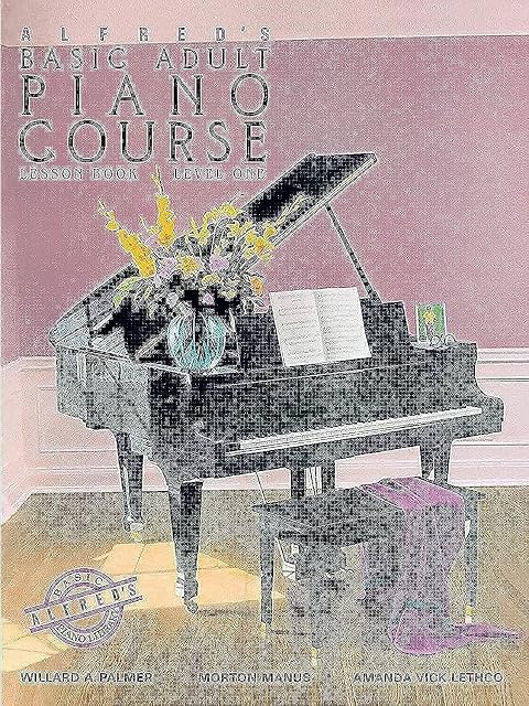 Portada de Alfred S Basic Adult Piano Course : Lesson Book Level 1
