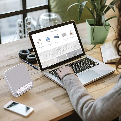 Miniatura 6 de Wave Sleep máquina de sonido de terapia de 6sonidos relajantes incluyendo ruido blanco Blanco 1