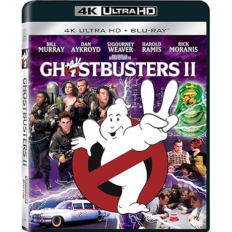 Ghostbusters II [4K Ultra HD + Blu-ray] [4K UHD]: Capture Ecto-Energy With This Chilling Classic