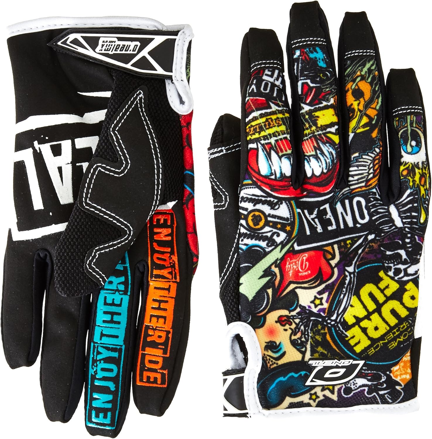 O’Neal Jump Gloves with Crank Graphic O’Neal Jump Gloves with Crank Graphic
