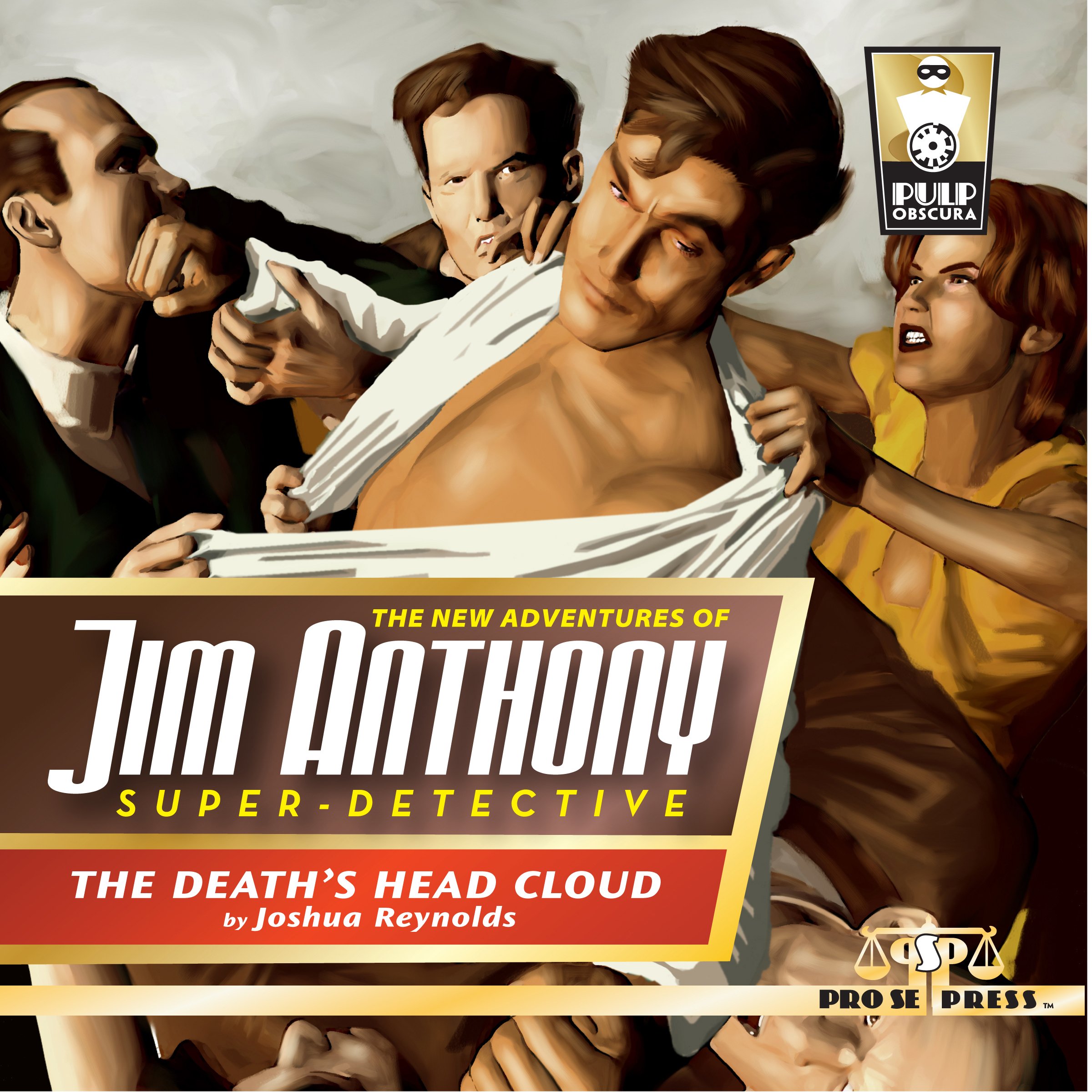 Cover art for The New Adventures of Jim Anthony, Super-Detective
