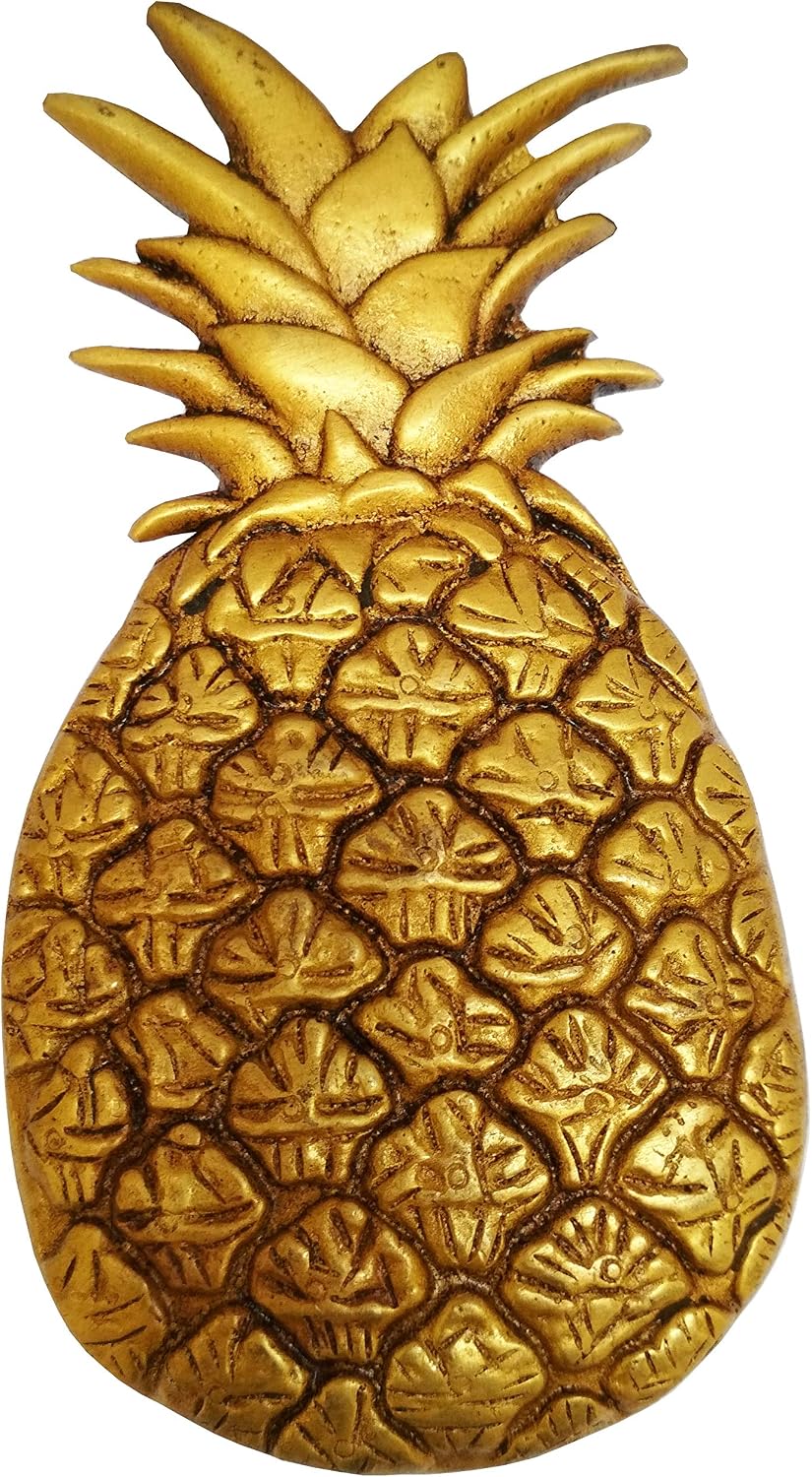 Purpledip Pure Brass Unique Door Knob Drawer Cupboard Pull Handle 'Fruity Delight' (11590)