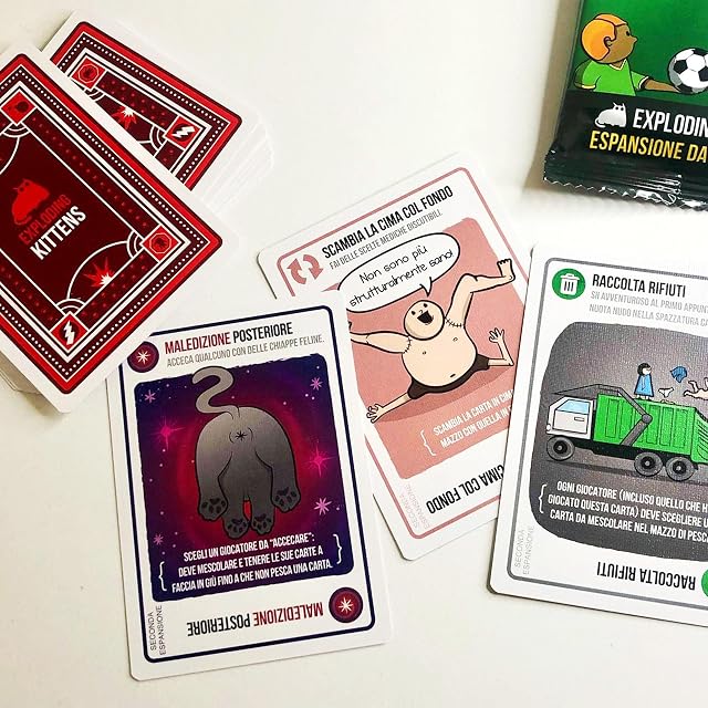 Foto 2 de 3 de Exploding Kittens Asmodee - Streaking Kittens - Expansión para Juego básico